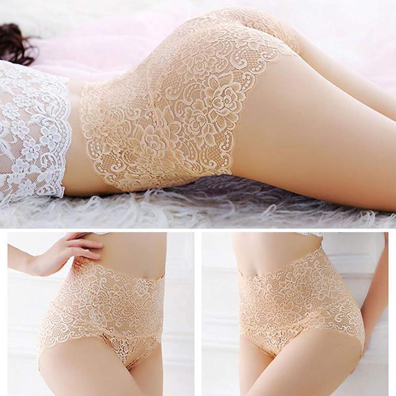 Lot de 2 Culottes Hautes Sexy en Dentelle