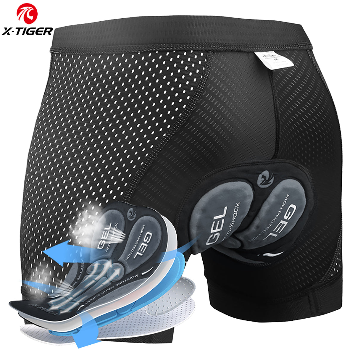 Short de Cycliste Rembourré
