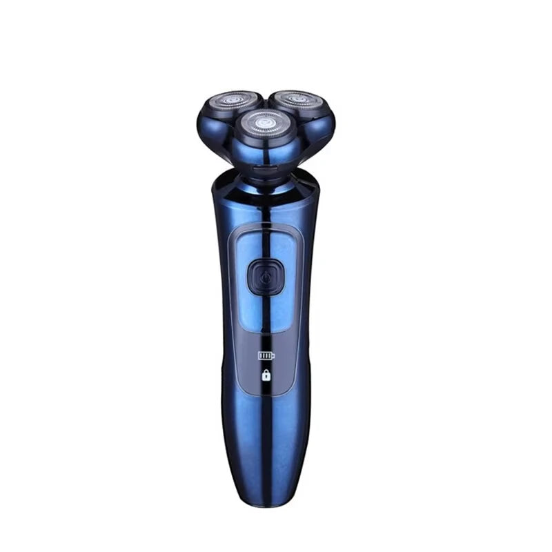 Rasoir Électrique 3-en-1 Étanche Rechargeable