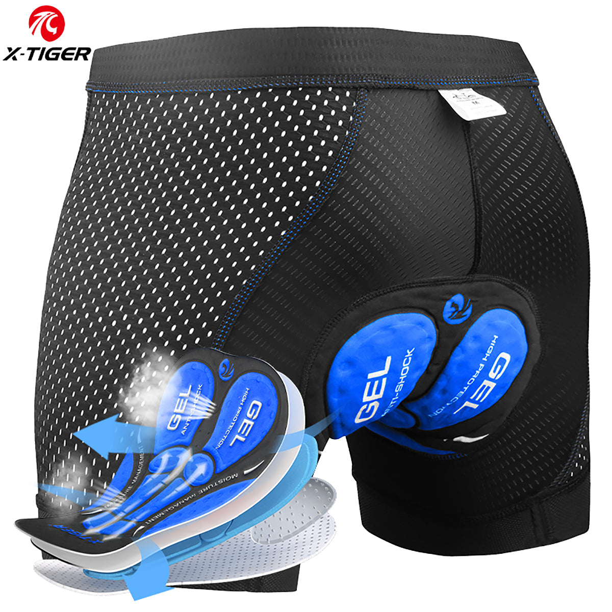 Short de Cycliste Rembourré
