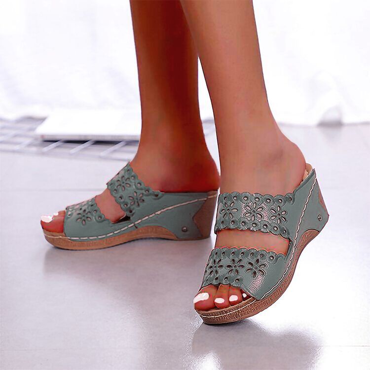 Sabots à Talons Compensés