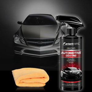 Spray De Revêtement Céramique Au Graphène Pour Voiture - 500 Ml - Protection Hydrophobe Et Anti-UV Pour Carrosserie, Moto, Bateau