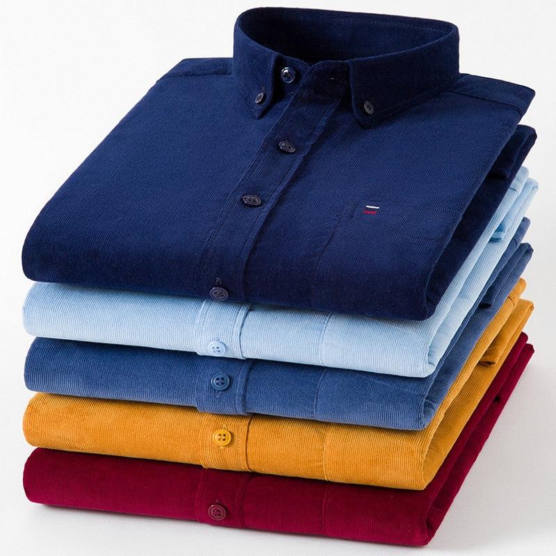 Chemise en velours côtelé - Homme - DealValley