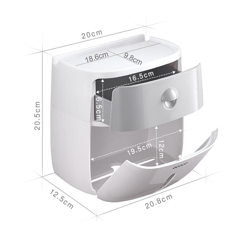 Distributeur Papier toilette avec rangement - DealValley