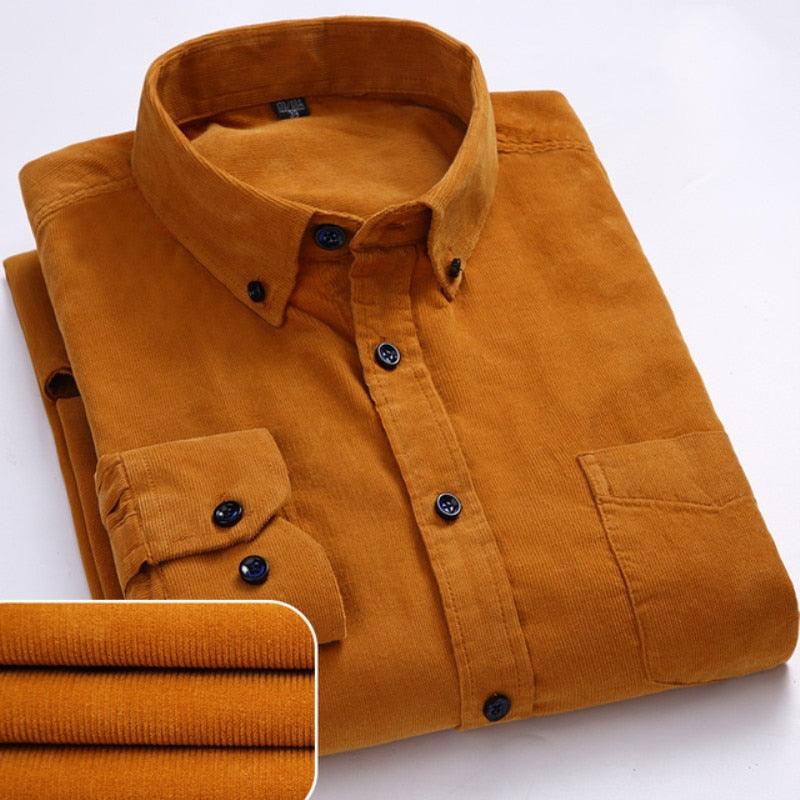 Chemise en velours côtelé - Homme - DealValley