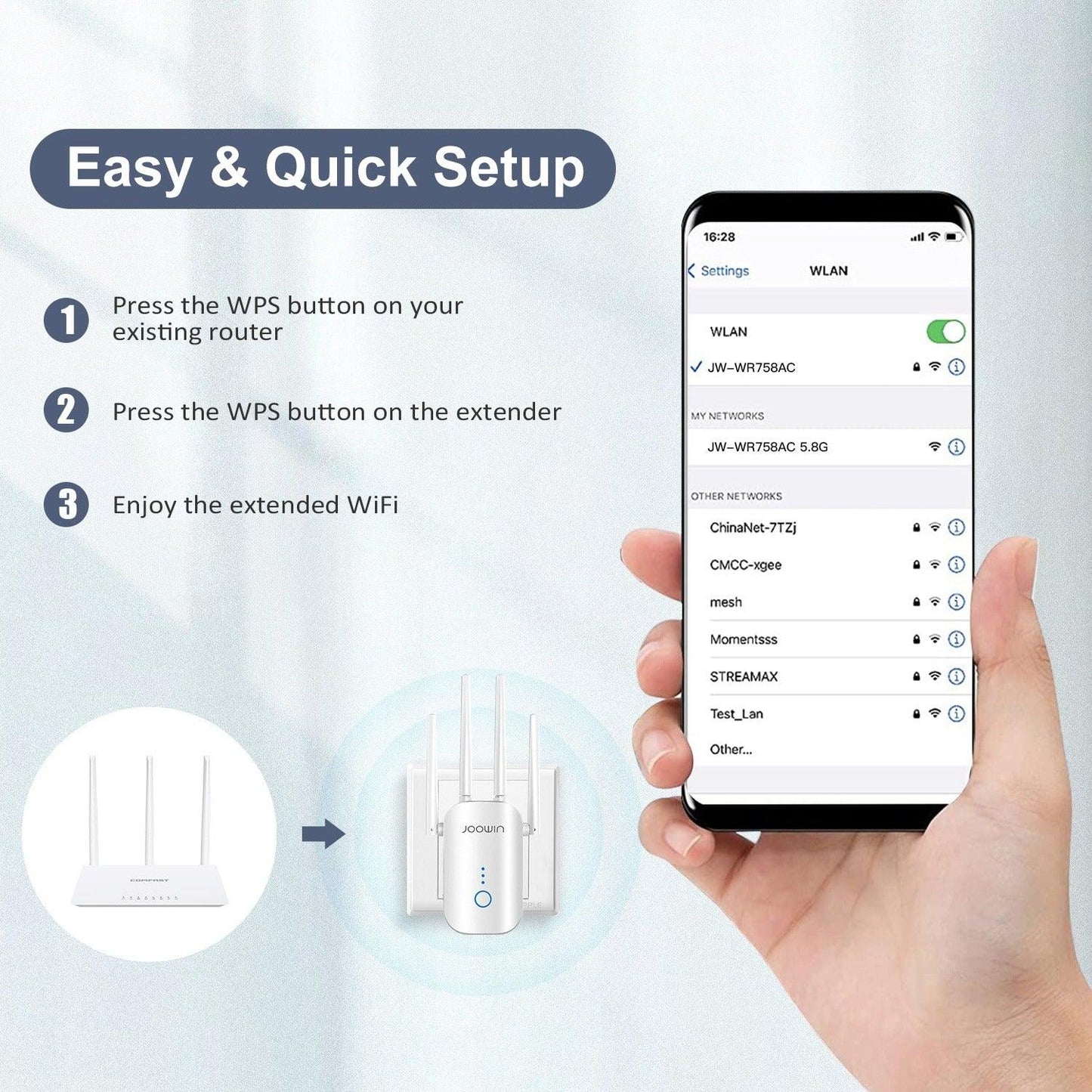 Amplificateur WIFI puissant - DV - DealValley