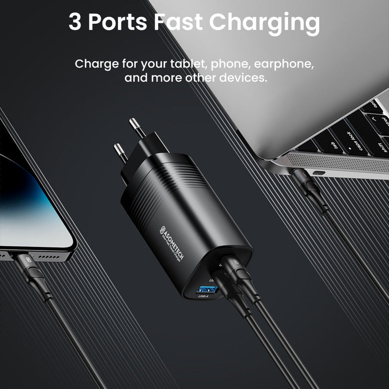 Chargeur USB Type-C 65W - ULTRA RAPIDE