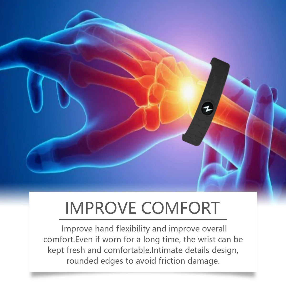 Bracelet Énergétique Réglable – Aide à Réduire la Sensation de Fatigue et d’Engourdissement – 1 ACHETÉ = 1 OFFERT