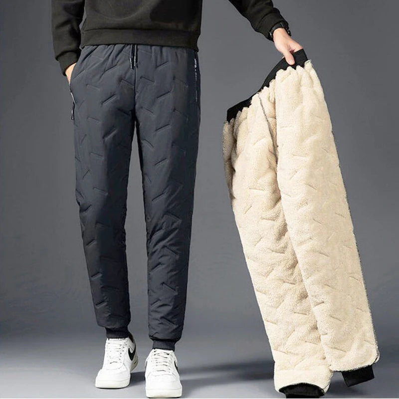 Pantalon rembourré et imperméable pour homme