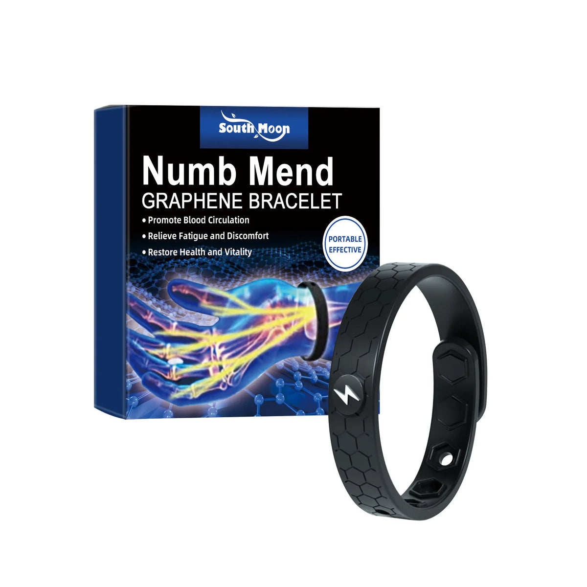 Bracelet Énergétique Réglable – Aide à Réduire la Sensation de Fatigue et d’Engourdissement – 1 ACHETÉ = 1 OFFERT