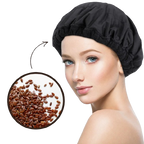 Bonnet de soin Capillaire Chauffant aux Graines de Lin