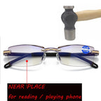 Lunettes de lecture incassables et anti-lumière bleue