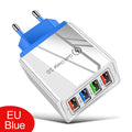 Chargeur 4 Ports USB - Rapidité +