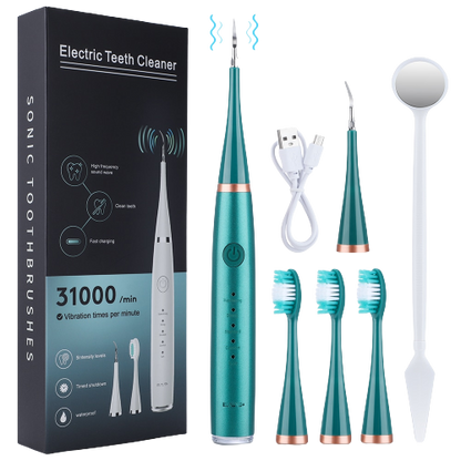 Brosse à dents 2 en 1 - Détartreur électrique