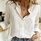 Chemisier en lin respirant pour femme