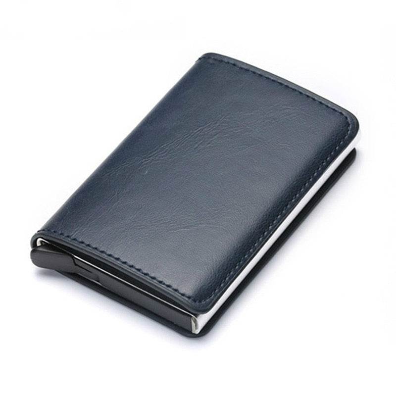 Bleu Marine Cuir PU