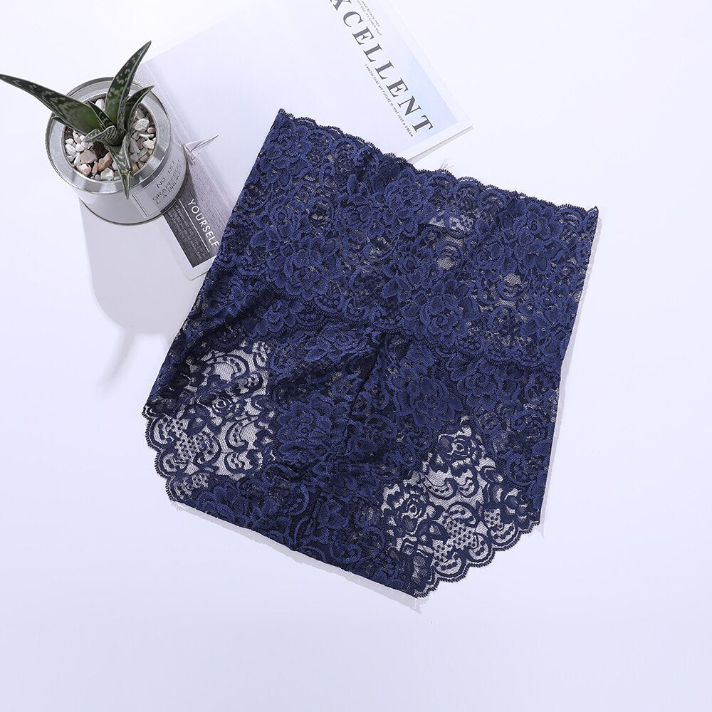 Lot de 2 Culottes Hautes Sexy en Dentelle