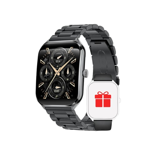 Montre Connectée Ultra Fine - Écran AMOLED HD 1.96"