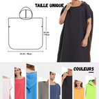 Poncho de Plage à Séchage Rapide