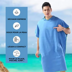 Poncho de Plage à Séchage Rapide