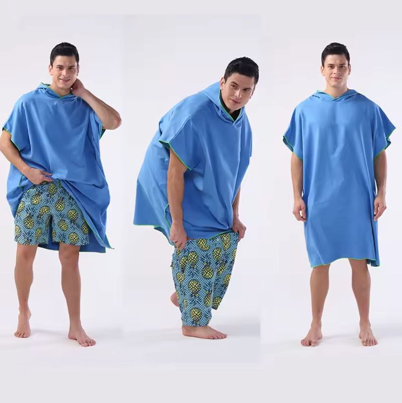 Poncho de Plage à Séchage Rapide