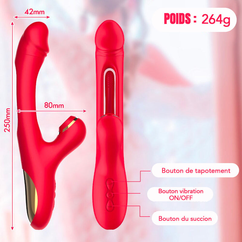 RABBIT 3.0 - Vibromasseur 3 en 1