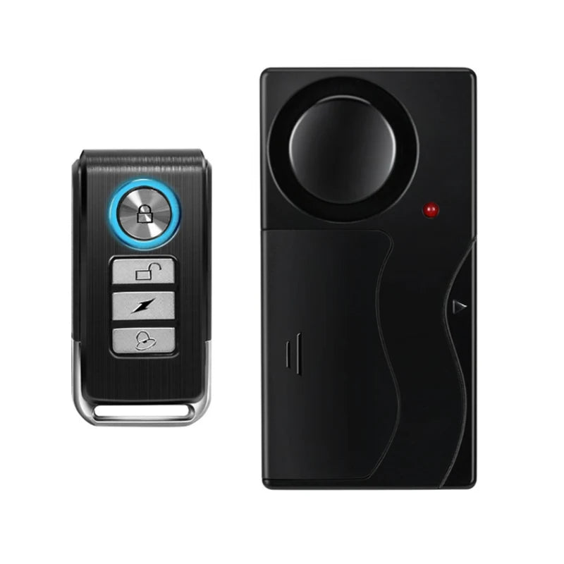 Alarme Antivol Sans Fil Vélo et fenêtre – 110 dB & Télécommande