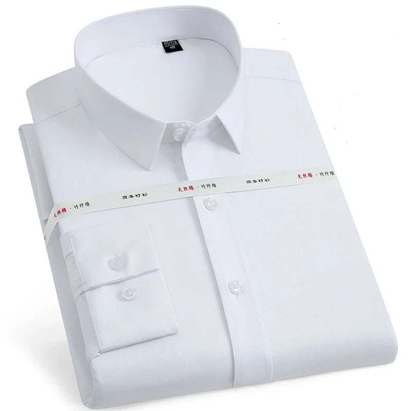 Chemise infroissable en fibre de bambou pour Homme - 62917FR