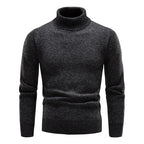 Pull Col Roulé Élégant pour Homme