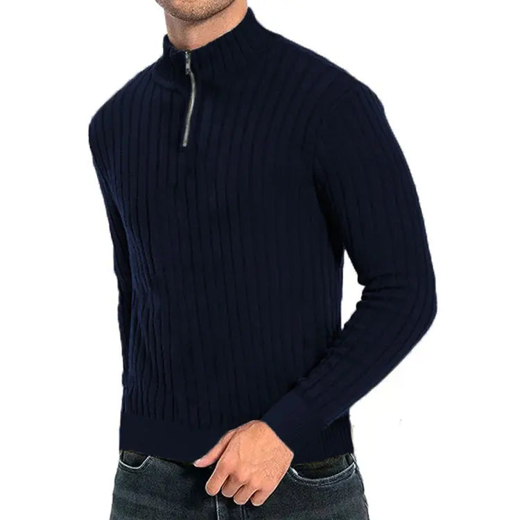 Pull col rond doux et intemporel pour Homme