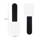 100x Attache de câble auto-adhésive - Scratch Réutilisable