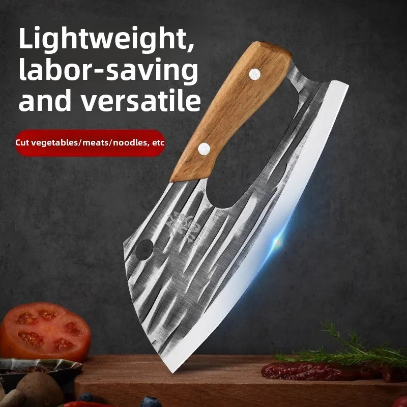 Couteau de Cuisine Ergonomique – Viande & Légumes