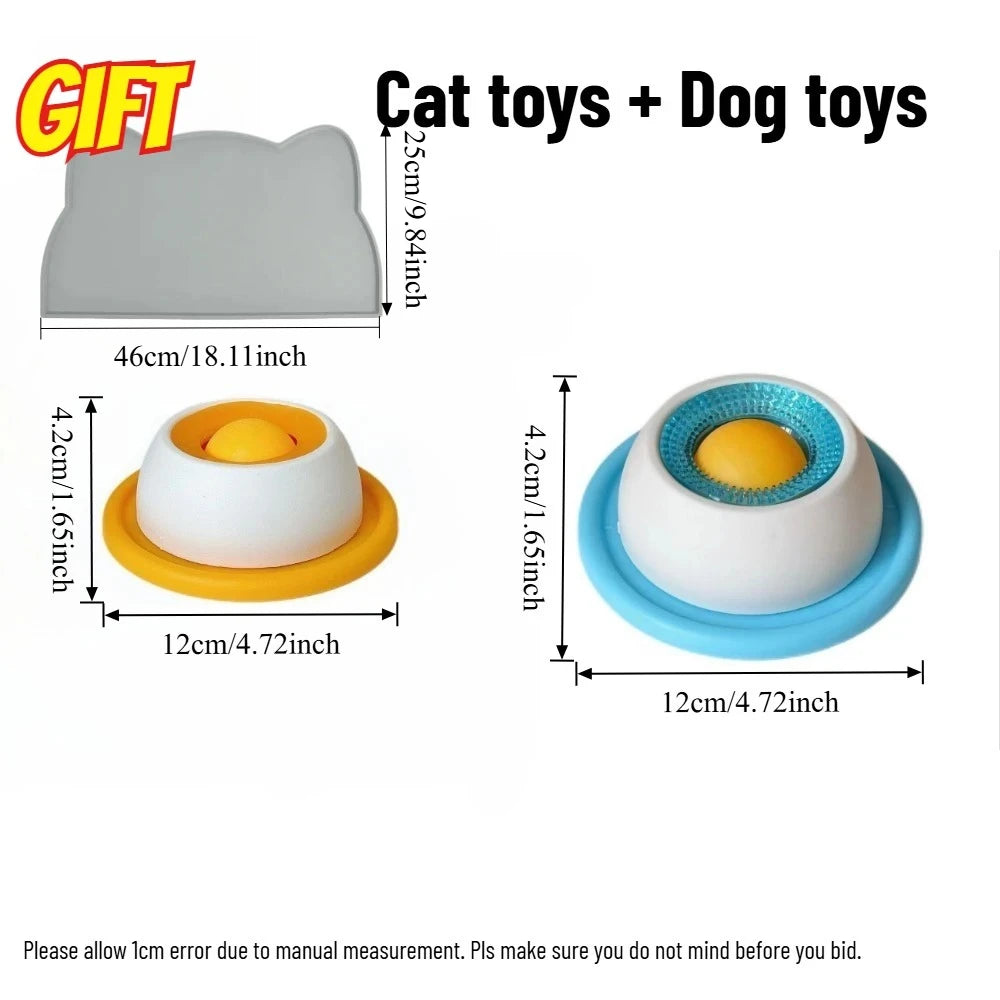 Jouet de Stimulation pour Chien et Chat – Favorise une Alimentation Lente et Ludique