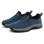 Chaussures de randonnée à enfiler en Cuir suède respirant