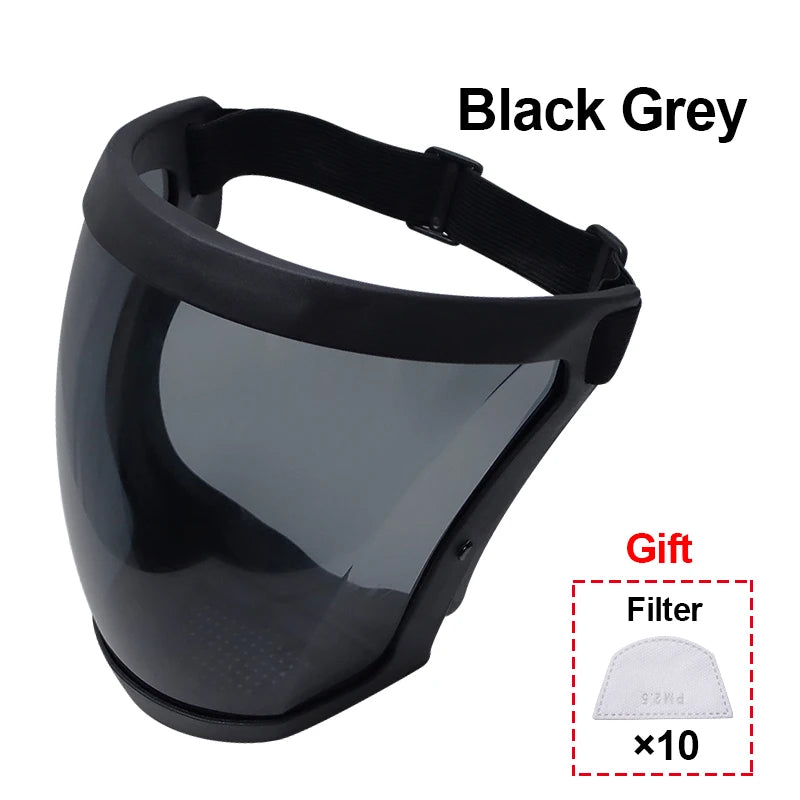 Visière de Protection Faciale Intégrale Anti-Projections