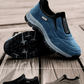 Chaussures de randonnée à enfiler en Cuir suède respirant