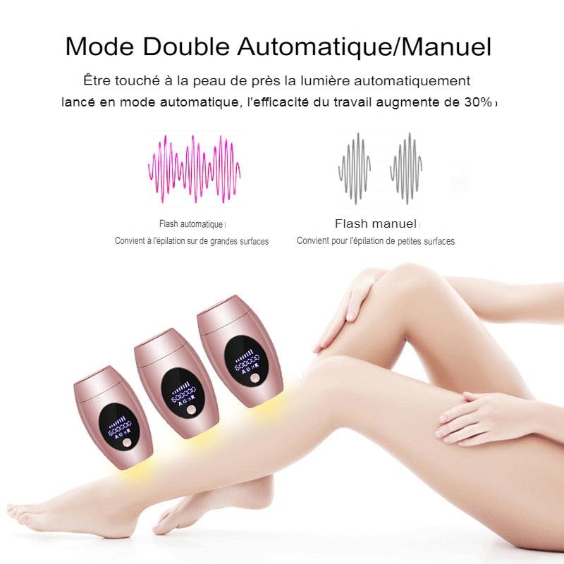 Epilateur laser à lumière pulsée intense