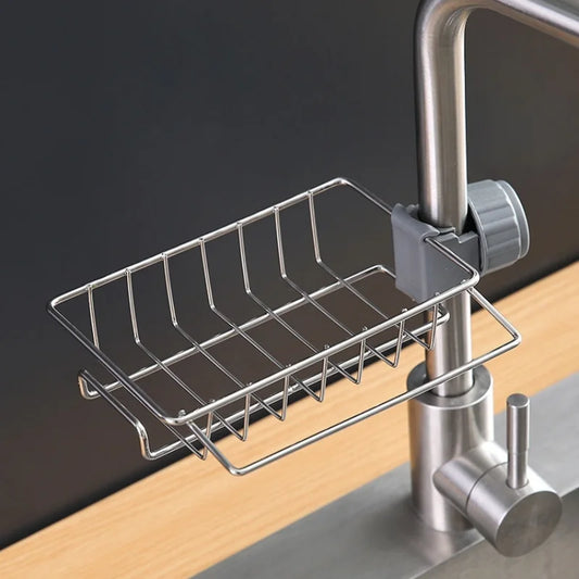 Range-Évier Suspendu – Panier Inox Réglable
