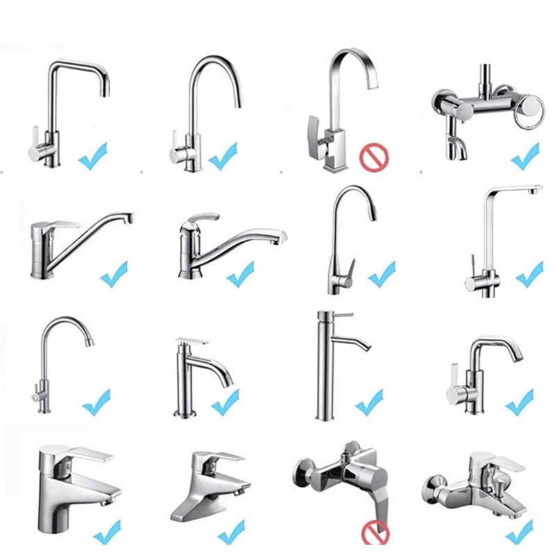 Extension de robinet rotative 360°