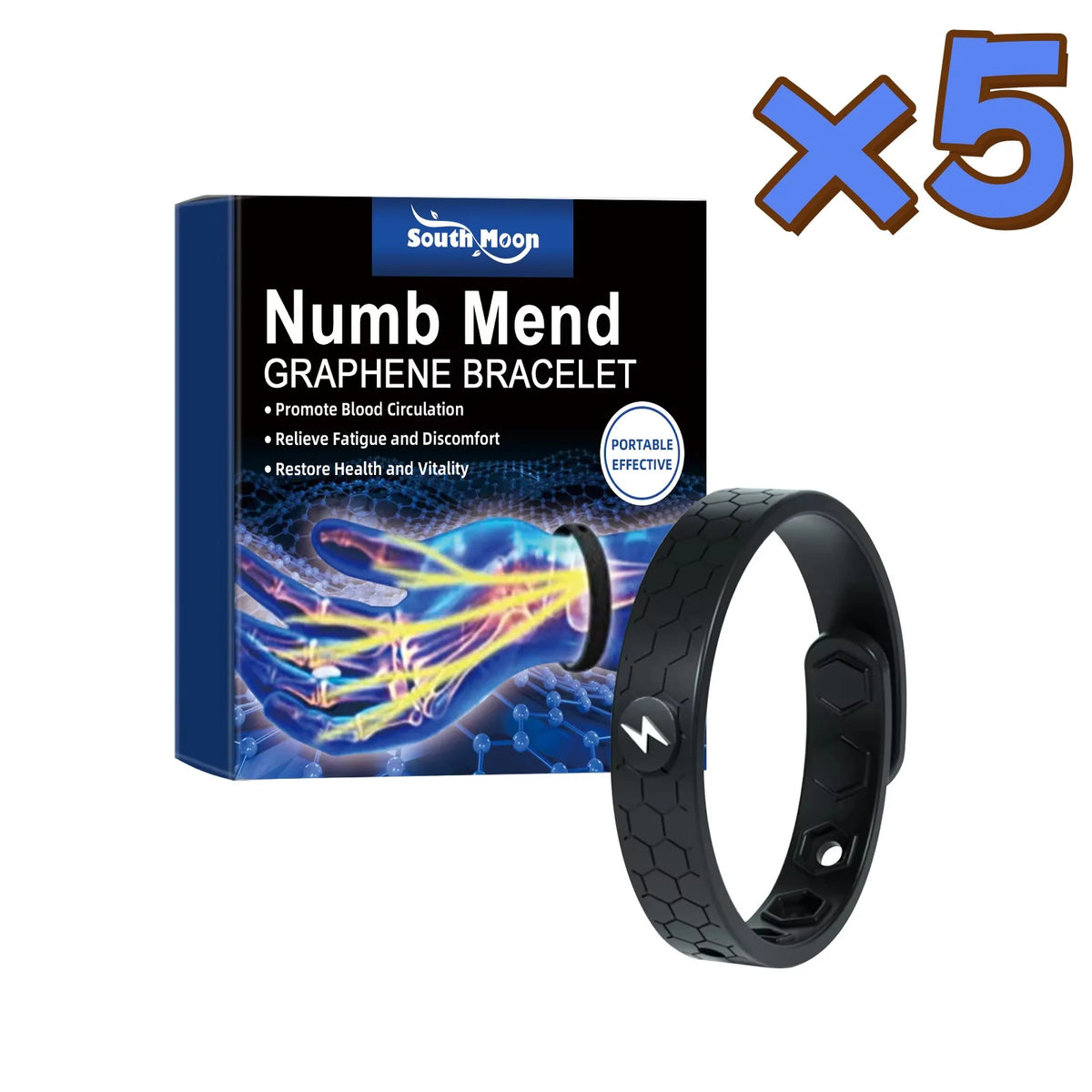 Bracelet Énergétique Réglable – Aide à Réduire la Sensation de Fatigue et d’Engourdissement – 1 ACHETÉ = 1 OFFERT
