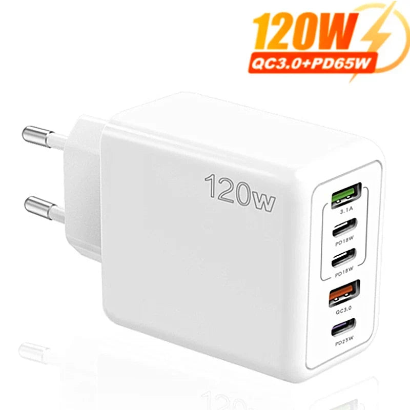 Chargeur Ultra Rapide USB + USB-C
