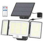 Lampe Solaire 348 LED Ultra Puissante - Télécommande