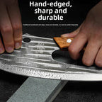 Couteau de Cuisine Ergonomique – Viande & Légumes