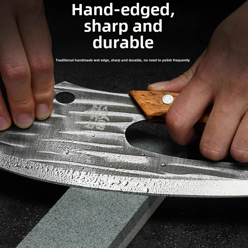 Couteau de Cuisine Ergonomique – Viande & Légumes