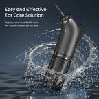 Kit de nettoyage d'oreille électrique - 4 modes de pression