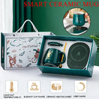 Ensemble Mug + Chauffe Tasse USB - Idée Cadeau