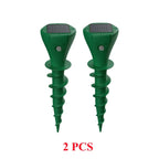 Lot de 2 Chasse taupes solaire