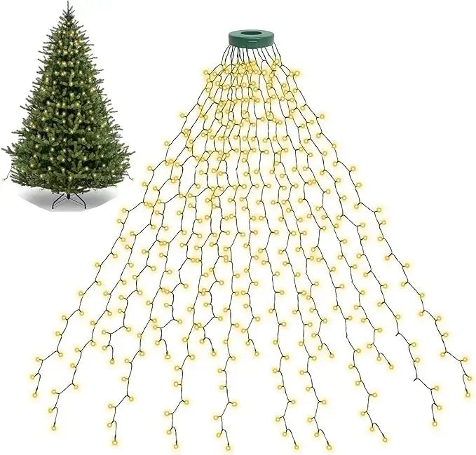 Guirlande Lumineuse pour Sapin de Noël 1.5/2/3M - Facile & Rapide à Installer