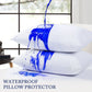 Lot de 2 Taies d'Oreiller Imperméable Hypoallergénique et anti-acariens