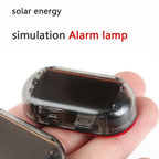 Fausses Alarmes LED Solaires pour Voiture - Voyant Antivol Clignotant Sans Fil - 2 ACHETÉES = 1 OFFERTE